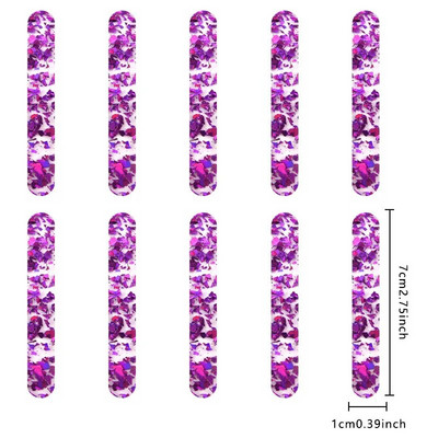 10 buc. Bețișoare de paiete pentru înghețată acrilice de calitate alimentară Accesorii pentru palete de casă de vară, reutilizabile, creativă, model de bucătărie.