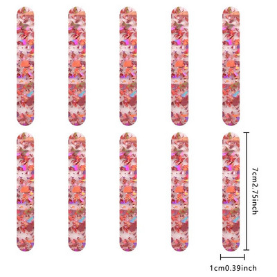 10 buc. Bețișoare de paiete pentru înghețată acrilice de calitate alimentară Accesorii pentru palete de casă de vară, reutilizabile, creativă, model de bucătărie.