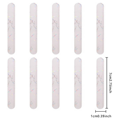 10 buc. Bețișoare de paiete pentru înghețată acrilice de calitate alimentară Accesorii pentru palete de casă de vară, reutilizabile, creativă, model de bucătărie.