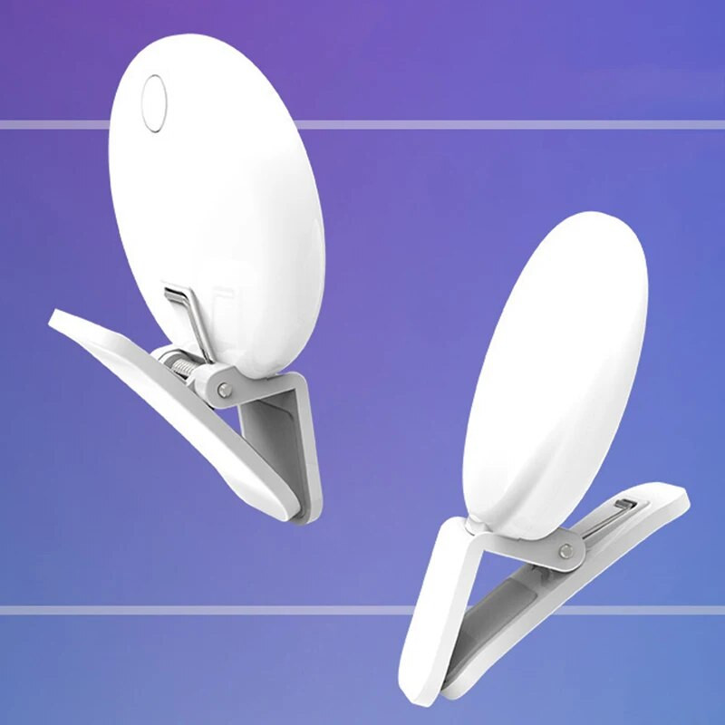 Universalus telefono asmenukių LED žiedinis blykstės lemputė Nešiojamojo telefono asmenukės lemputė Šviečianti spaustukas Lempos fotoaparatas Fotografavimas Vaizdo įrašų prožektorius