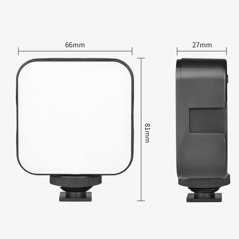 6500K Mini LED Fill Light Mobilni telefon Selfie Livestreaming lampa Prijenosno prijenosno računalo Video Photography Studio Makeup lampa Fill Light