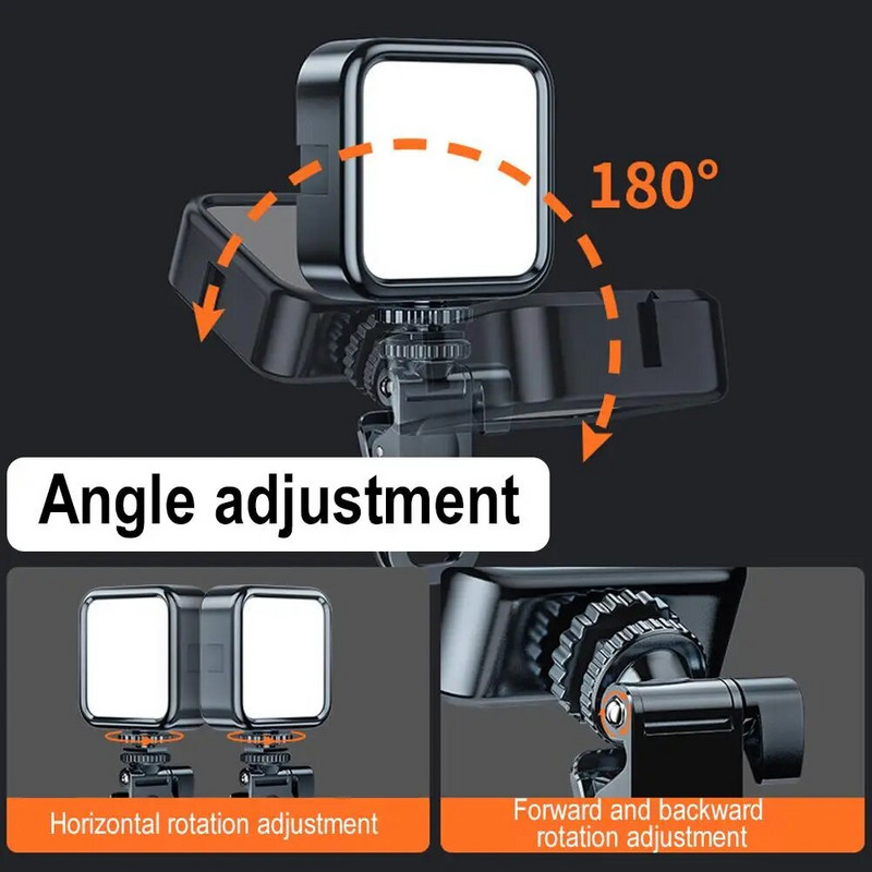 Selfie Light Φωτισμός βιντεοδιάσκεψης Selfie Φορητό φως LED συμβατό για κάμερα φορητού υπολογιστή IPad κινητού τηλεφώνου