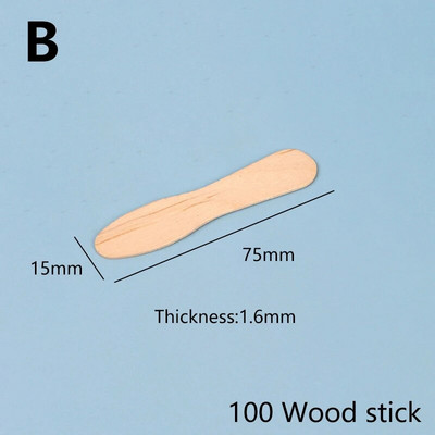 50/100 vnt medinių ledų lazdelės naminių plokščių pudingo pudingo pyrago degustacijos šaukštas medinių amatų lazdelių priedai
