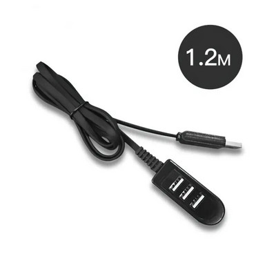 Többfunkciós Hub Usb 2.0 Hub Socket 3 Port Usb2.0 Laptop Notebookhoz Univerzális USB Splitter Adatátvitel nem támogatott