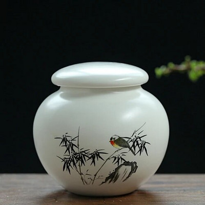 9,2x8,7 cm maža keraminė arbatos skardinė, tepalas, milteliai, sandari skardinė, Pu`er juodoji arbata, žalioji arbata, sandari skardinė