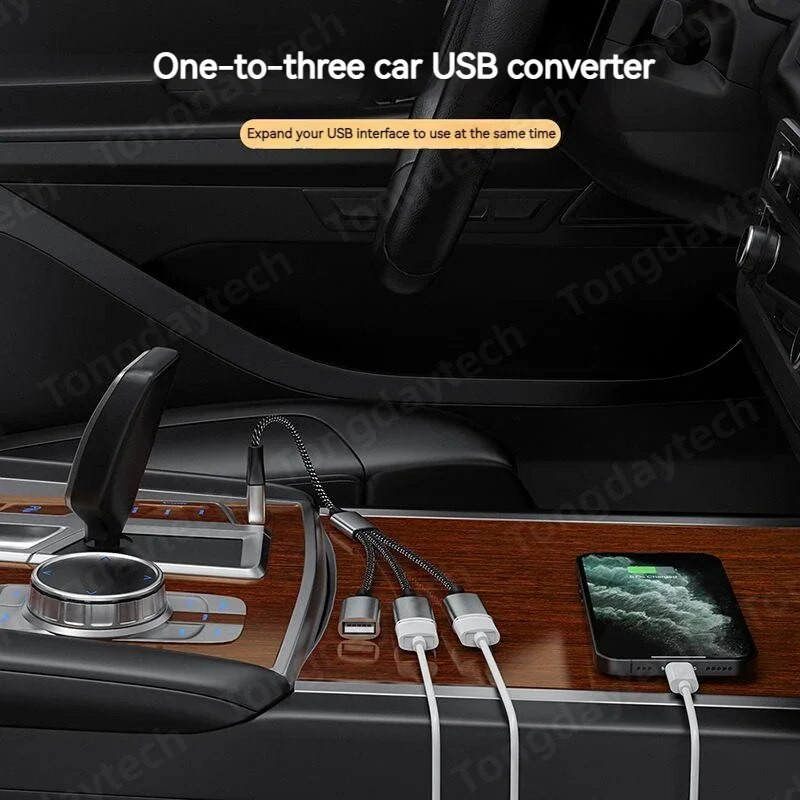 Kelių USB tipo C šakotuvo skirstytuvo plėtiniai 4 prievadų USB OTG greito duomenų perdavimo adapterio nešiojamasis keitiklis, skirtas asmeniniam nešiojamajam kompiuteriui Macbook Ipad