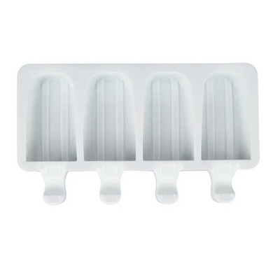 DIY kalup za sladoled s 4 rupe, više stilova, geometrijske linije, kalup za čokoladna peciva, ručno rađeni kalupi za hranu, aparat za led, kuhinjski dodaci