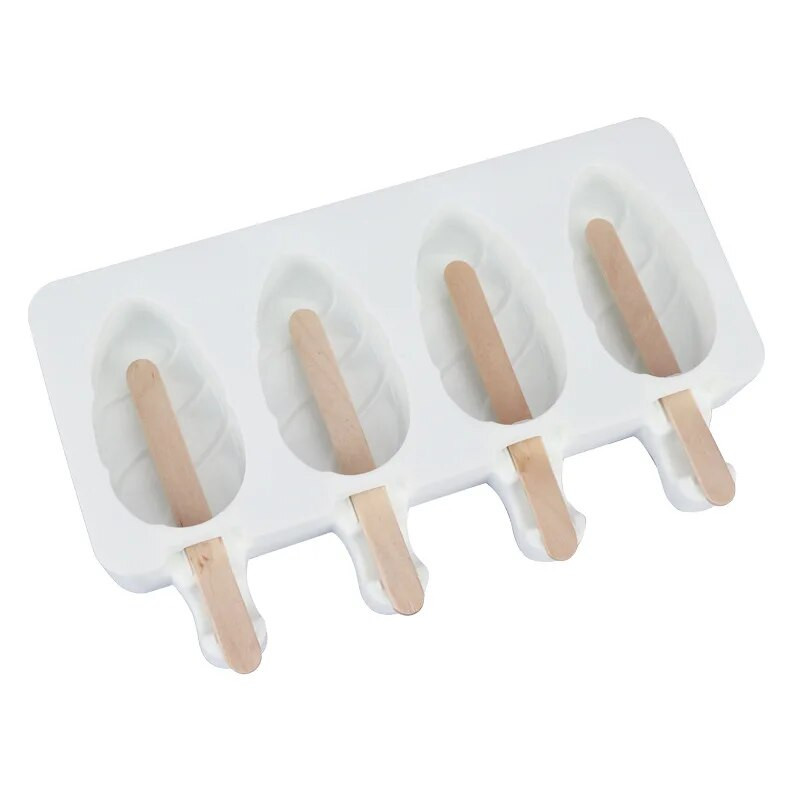 DIY kalup za sladoled s 4 rupe, više stilova, geometrijske linije, kalup za čokoladna peciva, ručno rađeni kalupi za hranu, aparat za led, kuhinjski dodaci