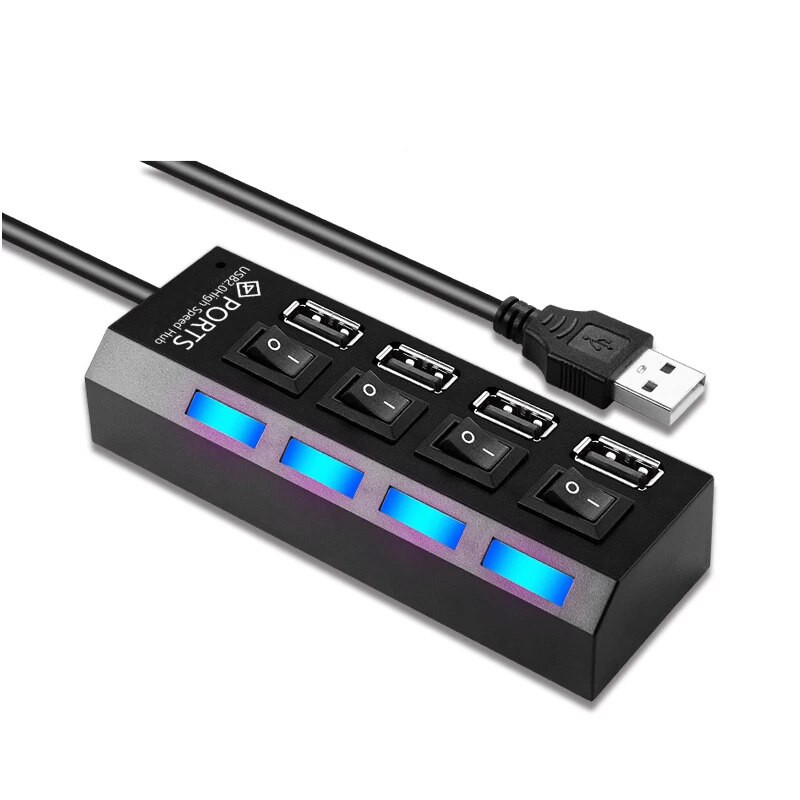 USB hub 3.0 hub USB elosztó 4/7 portos több USB hub 2.0 Hab tápadapter bővítő számítógép tartozékok kapcsoló USB otthoni használatra