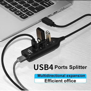USB HUB USB 2.0 HUB USB сплитер USB Extension HUB 4 порта USB2.0 Converter Extender Cable Interface Dock for PC Laptop Desktop