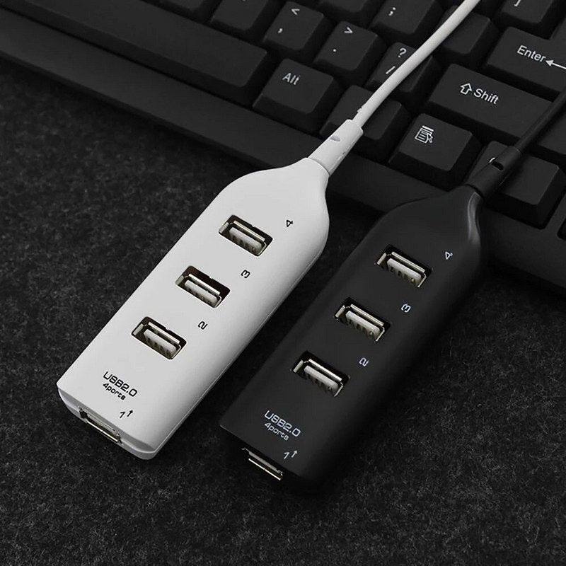 USB-jaotur USB 2.0 jaotur USB-jaotur USB-pikendusjaotur 4-pordiga USB2.0-muunduri pikenduskaabli liidese dokk arvuti sülearvuti lauaarvuti jaoks