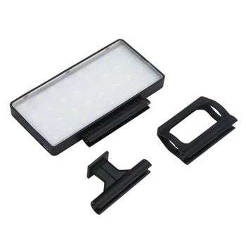 Mini Clip-on Φωτισμός κινητού τηλεφώνου LED Selfie Light 120 LED 2500K-9000K W/ Μπαταρία για iPhone Samsung Huawei Xiaomi Smartphones