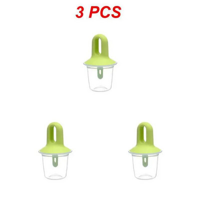 1–4 vnt. mažų ledų formelių ledų rutuliukų gaminimo aparatas aguonėlių formelės Kūdikių vaisių kokteilių ledų formelės Naminiai ledų formelės