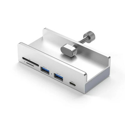 4 prievadų USB 3.0 koncentratorius su maitinimo šaltiniu USB3.0 skirstytuvo adapteris spaustuko tipo kelių skirstytuvų 5G didelės spartos duomenų perdavimas nešiojamam kompiuteriui