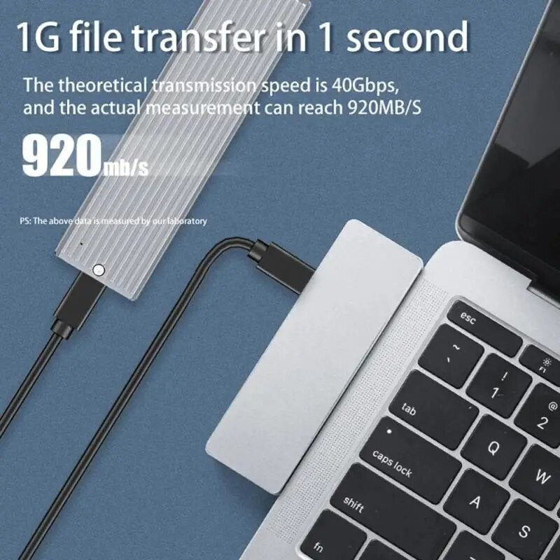 C tipo „Thunderbolt 3“ prijungimo stotis USB-C prie USB 3.0 HUB 40 Gbps 6 in 1 SD/TF kortelių skaitytuvas 6 prievadai, pritaikyti „MacBook“ / „Air“