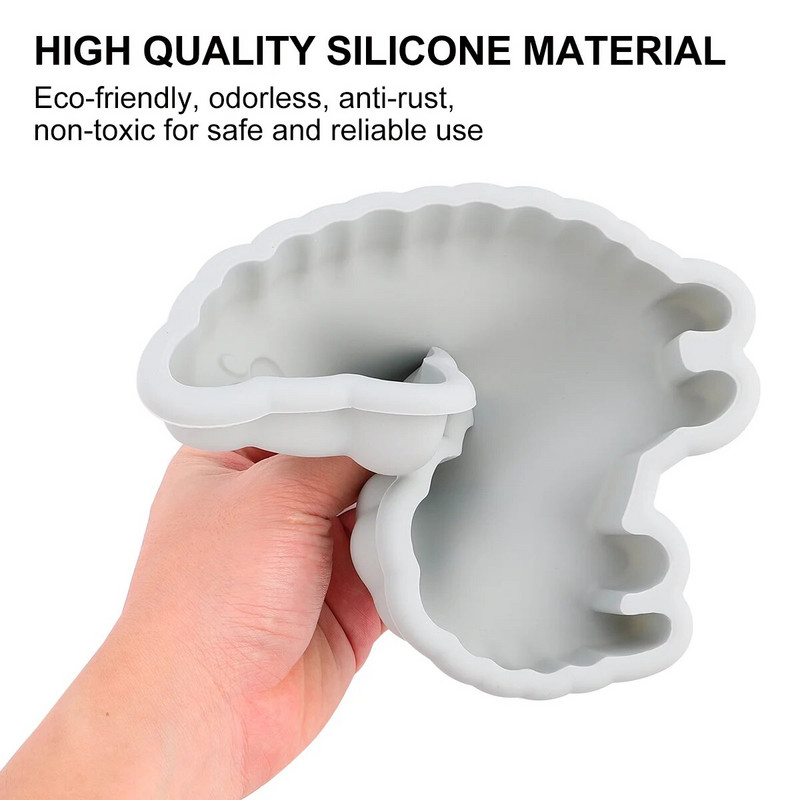 2 vnt. Silikono pyrago keptuvė Alpakos formos torto formelės ne keptuvės deserto formos Duonos formelės Brownie formavimo įrankiai Virtuvės valgomojo baro reikmenys