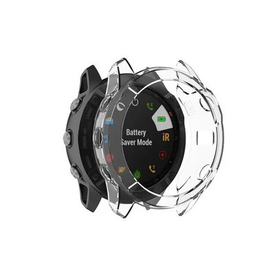 Pentru Garmin Fenix 6 Pro 6S 6X Pro Moale Crystal Clear TPU Husă de protecție Cadru Accesorii pentru ceas inteligent Fenix6 Fenix6X Shell
