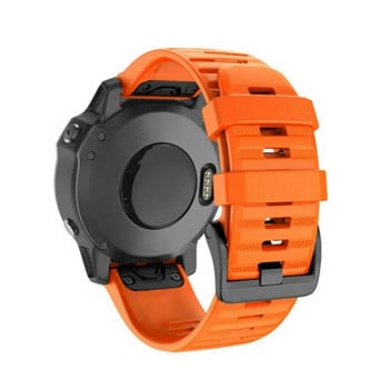 26 20 22 MM Ζάντα ρολογιού για Garmin Fenix 6 6X Pro 5 5S 5X Plus 3HR Fenix7 7X Ρολόι σιλικόνης γρήγορης απελευθέρωσης Easyfit Ζάντα καρπού