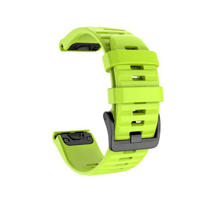 26 20 22 MM laikrodžio apyrankė, skirta Garmin Fenix 6 6X Pro 5 5S 5X Plus 3HR Fenix7 7X silikono greito atsegamo laikrodžio Easyfit riešo dirželis