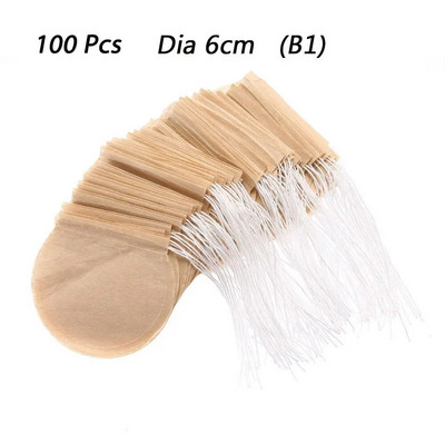 Vienreizlietojami aromātiski garšaugu savilkšanas aukliņas infūzijas blīvējums Filtra tējas maisiņi Filtrpapīra tējas maisiņi