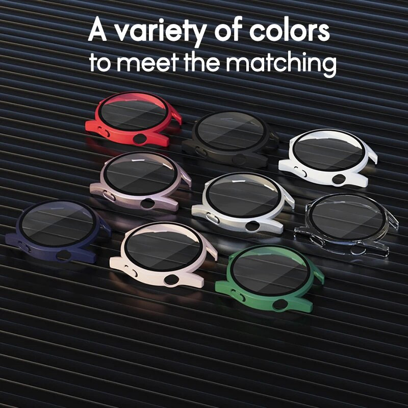 Sticlă PC+Husă pentru ceas Huawei GT 4 3 GT 2 E 41 mm 42 43 46 48mm band Watch GT3 Pro Watch 3 Protector ecran husă bara de protecție