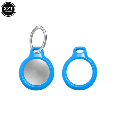 Saugus laikiklis su dirželiu Apple Airtag dėklui Apsauginis dangtelis Buferio sekimo priedai Nebraižomas raktų pakabukas Oro žymų dėklas