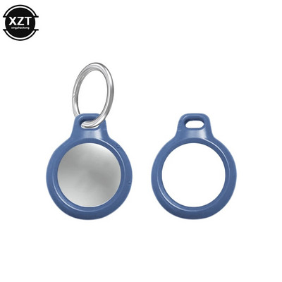 Saugus laikiklis su dirželiu Apple Airtag dėklui Apsauginis dangtelis Buferio sekimo priedai Nebraižomas raktų pakabukas Oro žymų dėklas