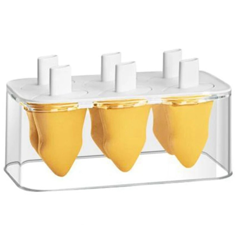 Promocija! Ljetni novi kreativni Six Grid mali kalup za sladoled Silikonski kalup za sladoled za hranu