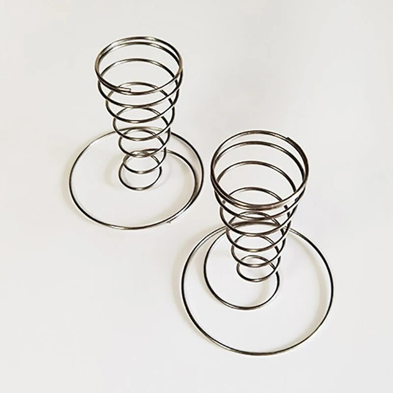 1 vnt. kūgio laikiklio stovas, ledų lentynėlė prancūziškų keptų vaflių vyniotiniai kūgiai metaliniai krepšeliai, kepti rankomis, patiekiami iš plieno nerūdijančios picos