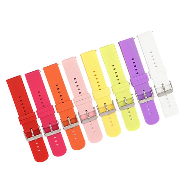 20 mm silikona siksniņa Huami Amazfit GTS 2 Mini sporta aprocei Xiaomi Amazfit Bip S/Bip Lite /Bip 2/GTR 42mm/Bip 1S /GTS 2