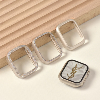 Tvrdi PC Starlight poklopac za Apple Watch Case 41mm 45mm S9 7 8 6 5 42MM 38MM 3 SE 40mm 44mm Protector Bumper za iwatch Case 49mm