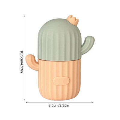 Sejas ledus kubiņu veidne Silikona saldējošs skaistums pietūkums sejas masētājs Mitrinoša mazgājama glazūra