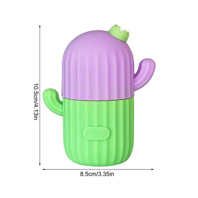 Sejas ledus kubiņu veidne Silikona saldējošs skaistums pietūkums sejas masētājs Mitrinoša mazgājama glazūra