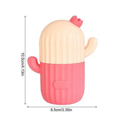 Sejas ledus kubiņu veidne Silikona saldējošs skaistums pietūkums sejas masētājs Mitrinoša mazgājama glazūra