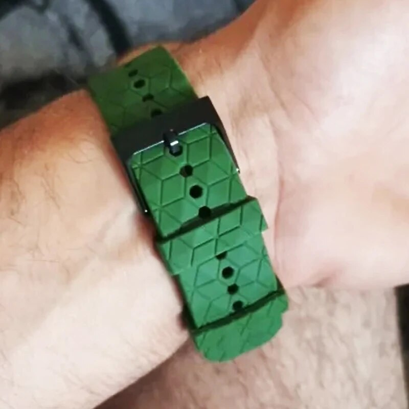 22 mm siksniņa Huawei GT 2 3 4 46 mm rokas siksniņai Huawei Watch3 GT4 GT2 Pro GT2e Magic2 silikona rokassprādzei futbola raksta siksniņai