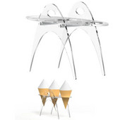 Akrilinis ledų laikiklis, skaidrus vaflinio kūgio laikiklis, skaidrus ledų kūgio laikiklio stovas, skirtas gimtadienio vestuvėms