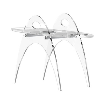 Akrilinis ledų laikiklis, skaidrus vaflinio kūgio laikiklis, skaidrus ledų kūgio laikiklio stovas, skirtas gimtadienio vestuvėms