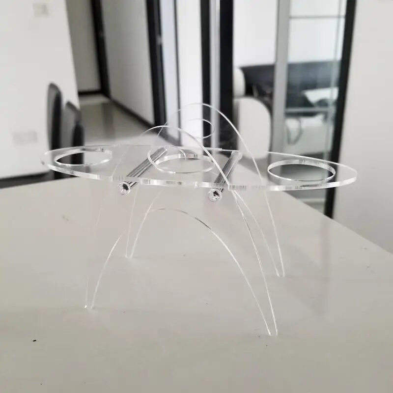 Akrilinis ledų laikiklis, skaidrus vaflinio kūgio laikiklis, skaidrus ledų kūgio laikiklio stovas, skirtas gimtadienio vestuvėms