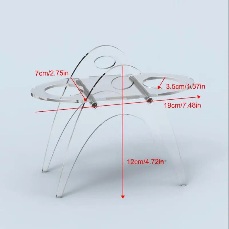 Akrilinis ledų laikiklis, skaidrus vaflinio kūgio laikiklis, skaidrus ledų kūgio laikiklio stovas, skirtas gimtadienio vestuvėms