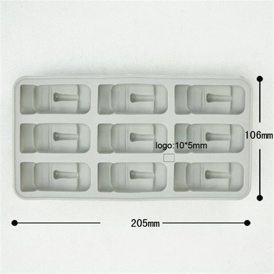 Velykų salos Moai akmens statulos Freeze Mini silikoninis ledo padėklas Ledo grotelės kubeliai „pasidaryk pats“ Ledo formelės Juokingi nauji triukai vakarėlio gėrimas