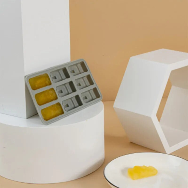 Velykų salos Moai akmens statulos Freeze Mini silikoninis ledo padėklas Ledo grotelės kubeliai „pasidaryk pats“ Ledo formelės Juokingi nauji triukai vakarėlio gėrimas