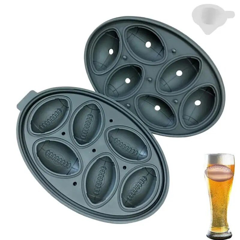 Viskija ledus bumbiņu veidņu ledus kubiņu paplātes ar vākiem 6 dobuma silikona ledus saldētava Love šīs ovālās ledus veidņu saldētavas ledus bumbiņu paplātes