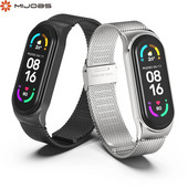 Dirželis, skirtas Mi Band 5 6 7 8 Metalinė Milanese apyrankė ant Mi Band 4 apyrankė Mi Band 6 Mi Band 3 dirželis Xiaomi Miband 5 4 8