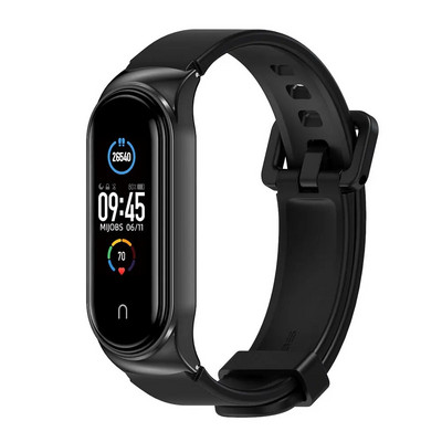 Dirželis, skirtas Mi Band 5 6 7 8 Metalinė Milanese apyrankė ant Mi Band 4 apyrankė Mi Band 6 Mi Band 3 dirželis Xiaomi Miband 5 4 8