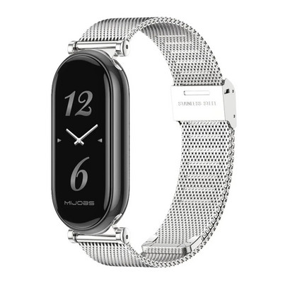 Dirželis, skirtas Mi Band 5 6 7 8 Metalinė Milanese apyrankė ant Mi Band 4 apyrankė Mi Band 6 Mi Band 3 dirželis Xiaomi Miband 5 4 8
