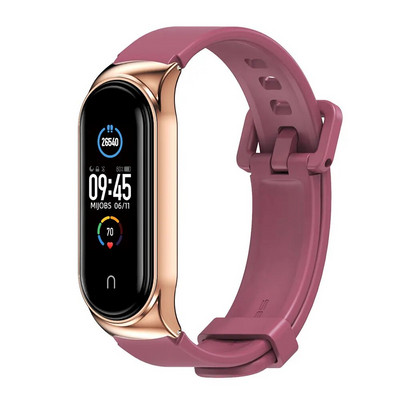 Dirželis, skirtas Mi Band 5 6 7 8 Metalinė Milanese apyrankė ant Mi Band 4 apyrankė Mi Band 6 Mi Band 3 dirželis Xiaomi Miband 5 4 8