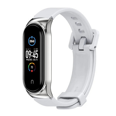 Dirželis, skirtas Mi Band 5 6 7 8 Metalinė Milanese apyrankė ant Mi Band 4 apyrankė Mi Band 6 Mi Band 3 dirželis Xiaomi Miband 5 4 8