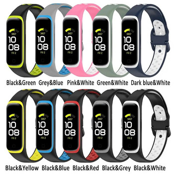 Меки силиконови каишки за спортен часовник за Samsung Galaxy Fit 2 SM-R220 Резервна гривна за часовник за Samsung Galaxy Fit2 Correa