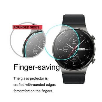 Tempered Glass για Huawei Watch GT 2 3 GT2 GT3 Pro 46mm GT Runner Smartwatch HD Clear Screen Protector Αντιεκρηκτική ταινία