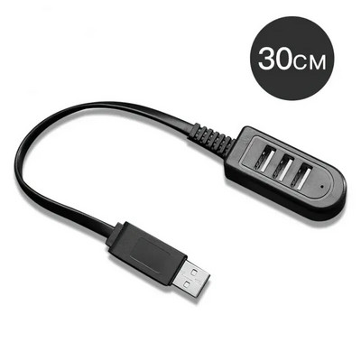 2020 m. naujausias USB didelės spartos 3 prievadų kelių USB HUB skirstytuvo išplėtimas stalinio kompiuterio nešiojamojo kompiuterio adapteris AA2, skirtas Windows8 Windows7